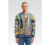 Carlo Colucci Strickpullover Herren petrol, S
