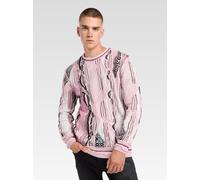 Carlo Colucci Strickpullover Herren rosa, XS