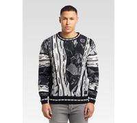 Carlo Colucci Strickpullover Herren schwarz, L