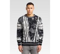 Carlo Colucci Strickpullover Herren schwarz, XXL