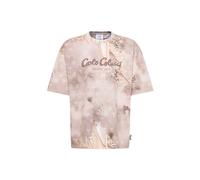 Carlo Colucci - T-Shirt - Ornament Knit - T-Shirt-kurzarm beige
