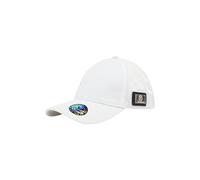 Carlo Colucci Unisex Basecap mit Monogram Print Creme OS