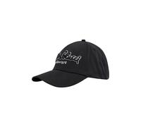 Carlo Colucci Unisex Basic Satin Basecap Schwarz OS