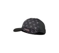 Carlo Colucci Unisex Truckercap mit Logodruck Schwarz, OS