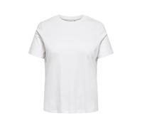 ONLY Carmakoma Shirt "Carma" in Weiß - Größe M-46/48 | Damen Tops