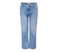 CARMAKOMA Female Jeans mit weitem Bein CARWILLY Hohe Taille Weiter Beinschnitt Jeans