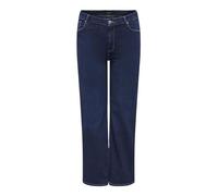 CARMAKOMA Female Jeans mit weitem Bein CARWILLY Hohe Taille Weiter Beinschnitt Jeans