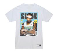 Carmelo Anthony Denver Nuggets Mitchell & Ness Slam Cover NBA T-Shirt NBA Weiß - L