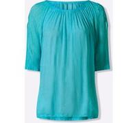 Carmenbluse türkis 38