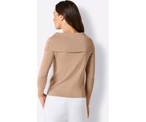 Carmenpullover beige 36