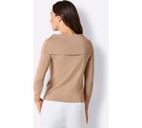 Carmenpullover beige 44