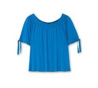 Carmenshirt kobaltblau 56/58