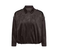 Carmoon-Stina L/S Faux Suede Bomber Noos