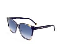 Carolina Herrera Unisex Ch 0061/s Sunglasses, RTC/DG Blue ORANGE, 57