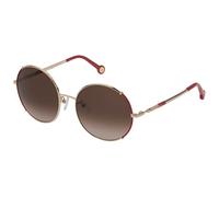 Carolina Herrera She152-560357 Damen-sonnenbrille One Size Pink Gold