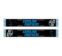 Great Branding NFL Schal Carolina Panthers Fanschal Scarf HD Knitted Jaquard