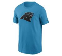 Carolina Panthers NFL Nike Essential Logo T-Shirt Blau M Blau