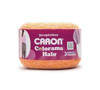 Caron Colorama Halo Perfect Phasing 500 g - 1 Packung mit 968 m Garn/499 g Orange Sherbet, 71% Acryl, 18% Nylon, 11% Polyester Garn