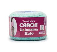 Caron Colorama Halo Perfect Phasing 500 g, 1 Packung mit 968 m Garn/499 g Teal Royal 71% Acryl, 18% Nylon, 11% Polyester Garn