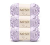 Caron Simply Me Merino Blasses Glyzinien-Garn, 3 Stück, 100 g, 50% Acryl, 50% Merinowolle, #3 DK (hell), 215 Meter - Stricken/Häkeln