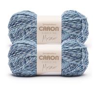 Caron Simply Me Mosaik-High-Tide-Garn, 2 Stück, 140 g, 62% Acryl, 20% Nylon, 18% Wolle, #5 sperrig, 170 m