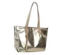 carotoe Stilvolle Nylon-Umhängetasche für Studenten, geräumig und Handtasche, perfekt für Schule und Reisen, stilvoller Nylon-Rucksack, gold