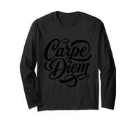 Carpe Diem Seize The Day Lateinische Sprache Langarmshirt