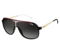 Carrera Herren Sonnenbrille 1007/S 807/9O Black Gold/Dark Grey Shaded 62/10/140