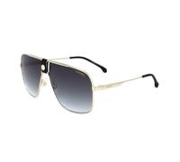 Carrera Herren Sonnenbrille - CARRERA 1018/S - 2M2/9K - 63mm - Gold, Monoscheibe, verspiegelt, mirrored