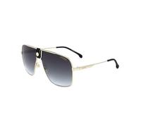 Carrera Sonnenbrille Herren CARRERA 1018/S – Gold Monoscheibe verspiegelt – 63 mm
