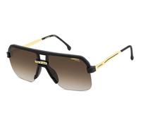 Carrera 1066/S MATTE BLACK/BLACK BROWN GREEN ANTIREFLEX 63/12/145 Herrenbrillen Sonnenbrillen