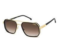 Carrera 1069/S MATTE BLACK GOLD/BLACK BROWN GREEN 58/19/145 Herrenbrillen Sonnenbrillen