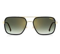 Carrera Herren Sonnenbrille 256/S RHL/D6 Gold/Schwarz grün-gold verspiegelt 58/18/140