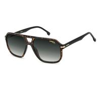 Carrera 302/S HAVANA/GREEN SHADED 59/15/145 Herrenbrillen Sonnenbrillen
