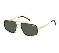 Carrera Herren-Sonnenbrille CARRERA 338/S 0NR Gold Braun Havana 58/18/145