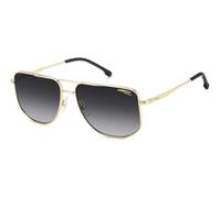 Carrera Herren Sonnenbrille - CARRERA 355/S - RHL/9O - 59mm - Gold, Rechteck, verspiegelt, mirrored