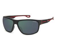 Carrera 4018/S MATTE BLACK RED/GREENGREY SP PZ HIGHT 63/16/135 Herrenbrillen Sonnenbrillen