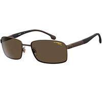 Carrera 8037/s VZH/SP MATTE BRONZE Sunglasses Men's Steel, Standard, 58