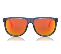 Carrera 8059/s RTC/UZ BLUE ORANGE Sunglasses Men Propionate, Standard, 58