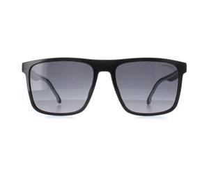 Carrera 8064/S 80S 9O schwarz-weiÃŸe Sonnenbrille mit dunkelgrauem Farbverlauf Einheitsgröße