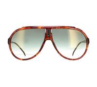 Carrera Aviateur Unisexe Havana Green Gradient avec Gold Mirror Endurance 65 / N Einheitsgröße