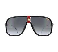 Carrera Aviator Herren Gold Rot Dunkel Grau Gradient Sonnenbrille Einheitsgröße