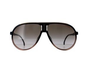 Carrera Aviator Herren Schwarz Braun Schatten Braun Gradient Champion 65/N Einheitsgröße