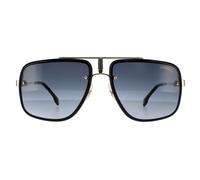 Carrera Aviator Herren Sonnenbrille Gold Schwarz Grau Verlauf Einheitsgröße