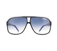 Carrera Aviator Mens Black Dark Blue Gradient Sonnenbrille Einheitsgröße