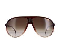 Carrera Unisex Champion65/n Sunglasses, 7W5/HA Burg Shaded, Talla única