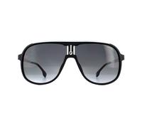 Carrera Aviator Mens Matte Black Dark Grey Gradient Sonnenbrille Einheitsgröße