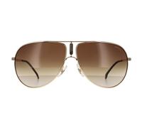 Carrera Aviator Unisex Gold Braun Verlauf Einheitsgröße