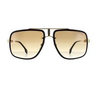 Carrera Aviator Unisex Gold Schwarz Braun Farbverlauf Einheitsgröße