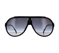Carrera Aviator Unisex-Sonnenbrille schwarz dunkelgrau mit Farbverlauf Einheitsgröße